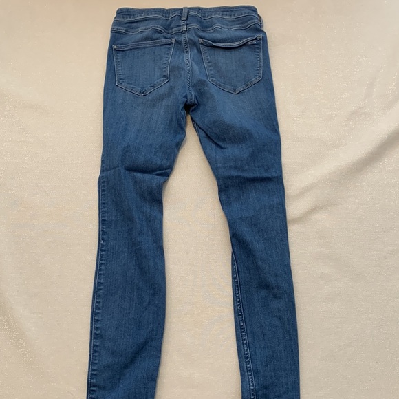 Hollister High-Rise Jean Legging Skinny Blue Jeans Size 7 - Picture 5 of 10